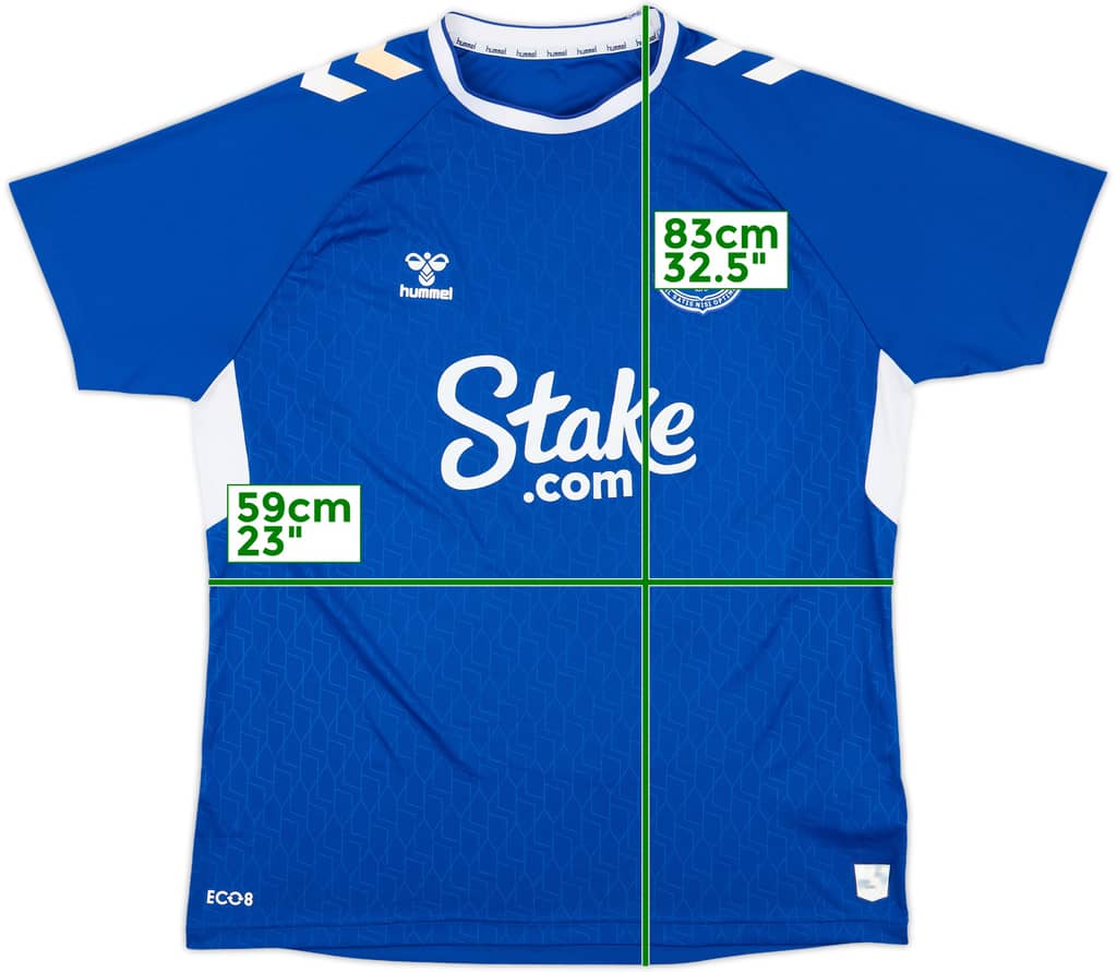 2022-23 Everton Home Shirt - 10/10 - (XXL)