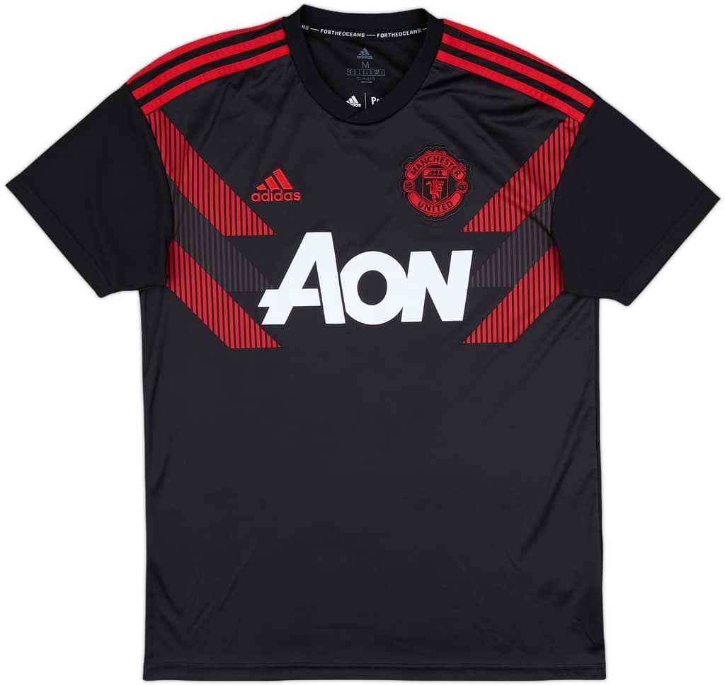 2017-18 Manchester United adidas Training Shirt - 10/10 - (M)