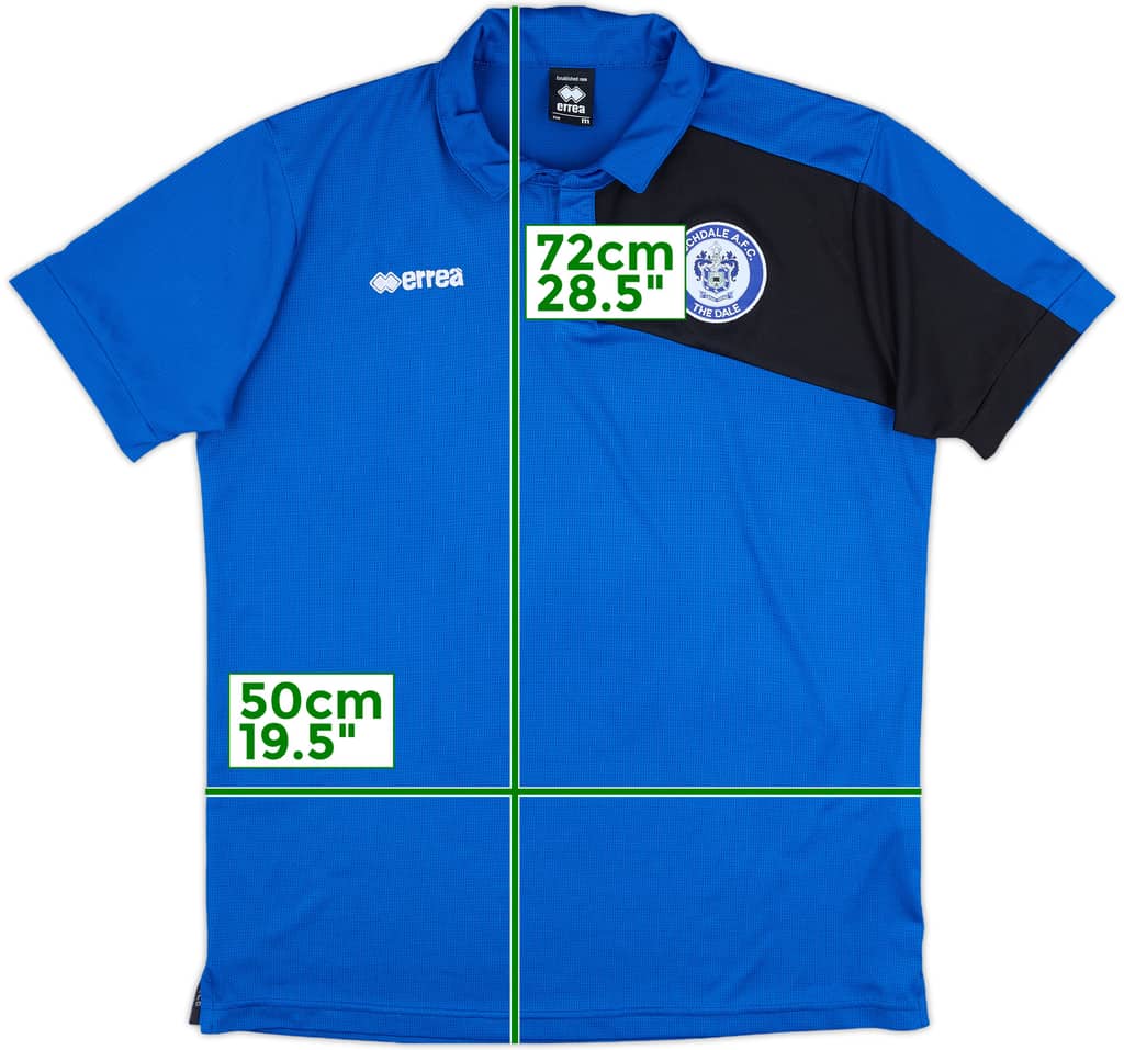 2017-18 Rochdale Errea Polo Shirt - 10/10 - (M)