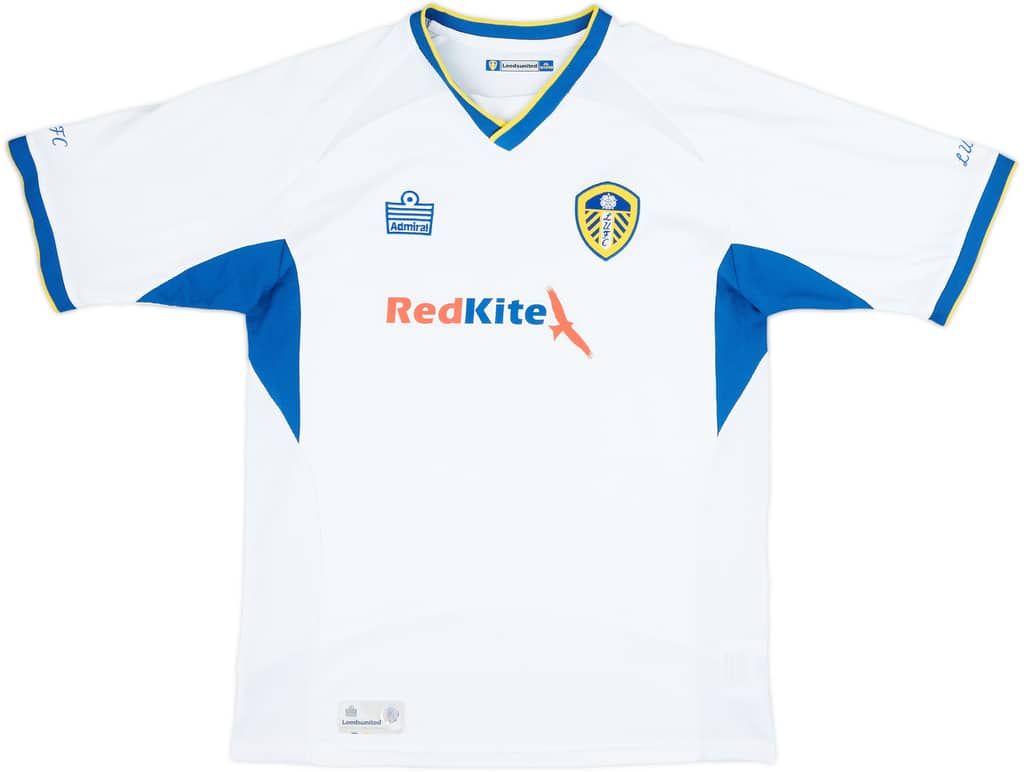 2007-08 Leeds United Home Shirt - 7/10 - (L.Boys)