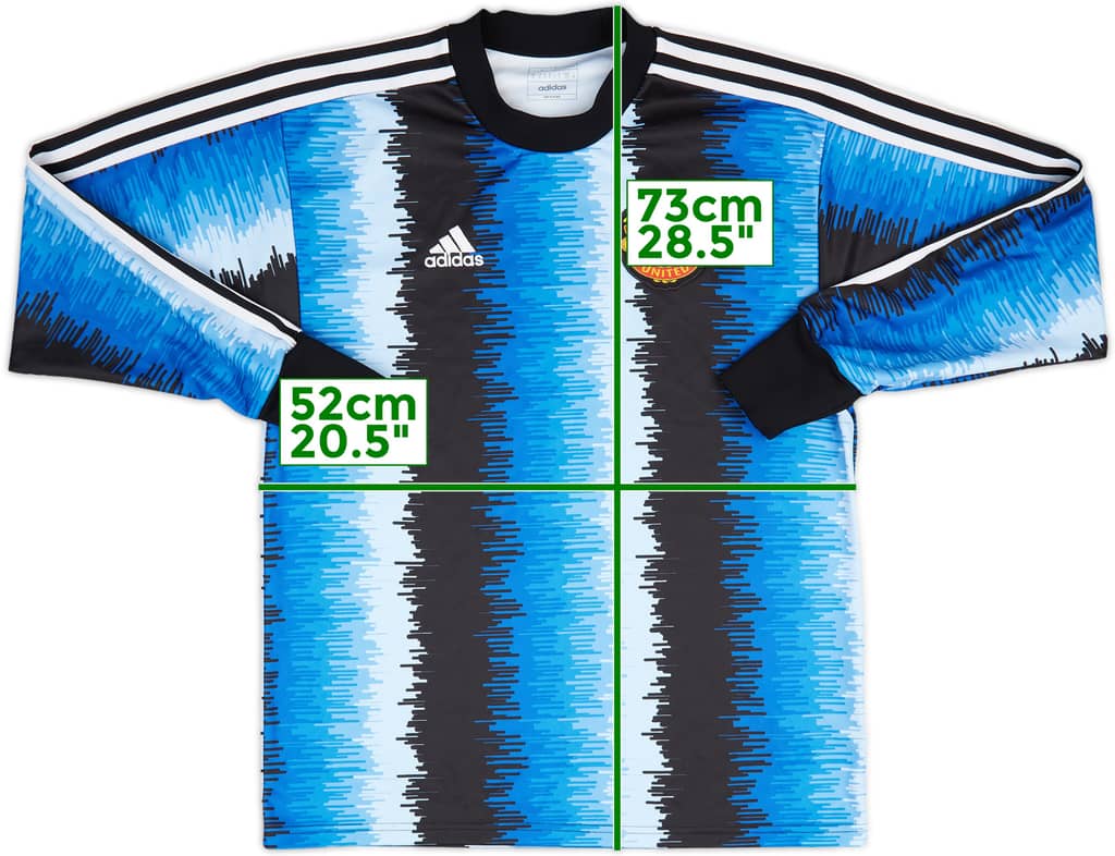 2022-23 Manchester United adidas Icon GK Shirt - 9/10 - (S)