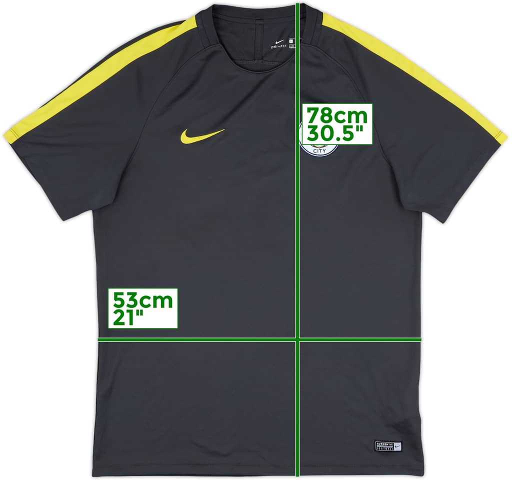 2016-17 Manchester City Nike Training Shirt - 8/10 - (L)