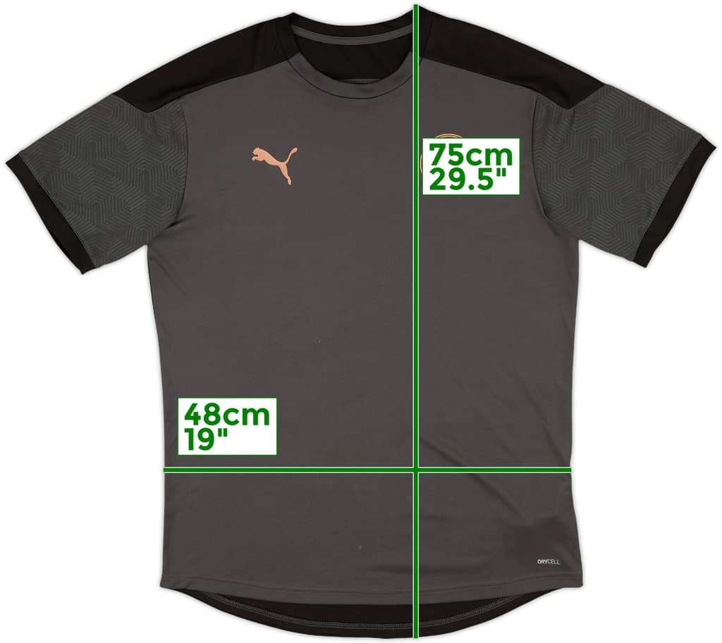2020-21 Manchester City Puma Training Shirt - 8/10 - (L)