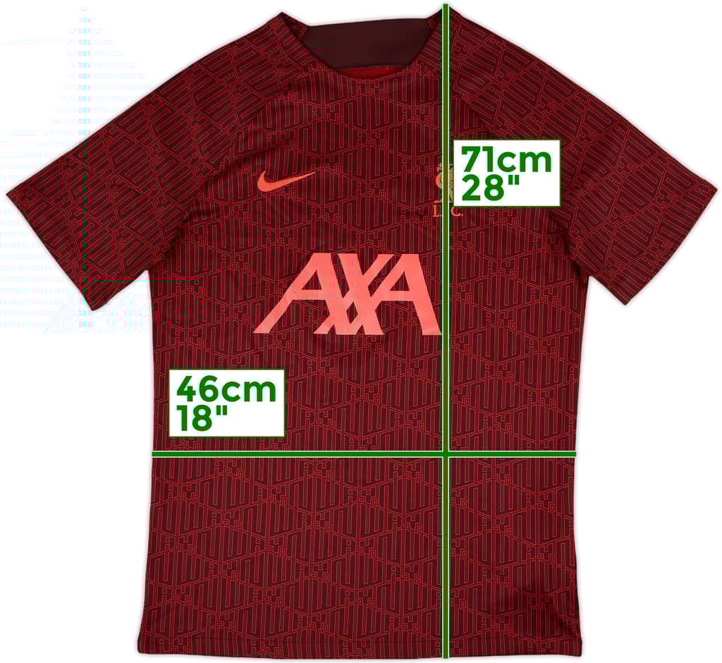 2022-23 Liverpool Nike Training Shirt - 10/10 - (M)