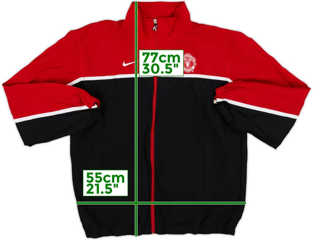 2003-04 Manchester United Nike Track Jacket - 8/10 - (L)