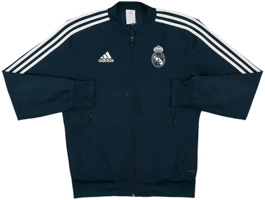2018-19 Real Madrid adidas Track Jacket - 9/10 - (S)