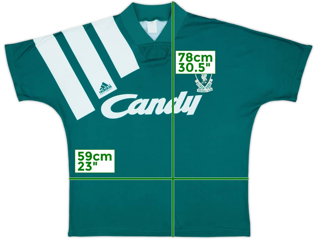 1991-92 Liverpool Away Shirt - 6/10 - (L)