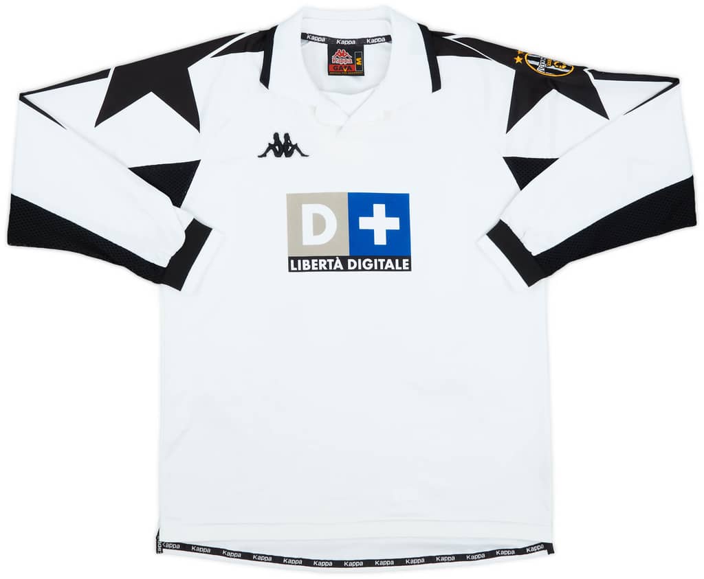 1998-99 Juventus Away L/S Shirt Zidane #21 - 6/10 - (M)