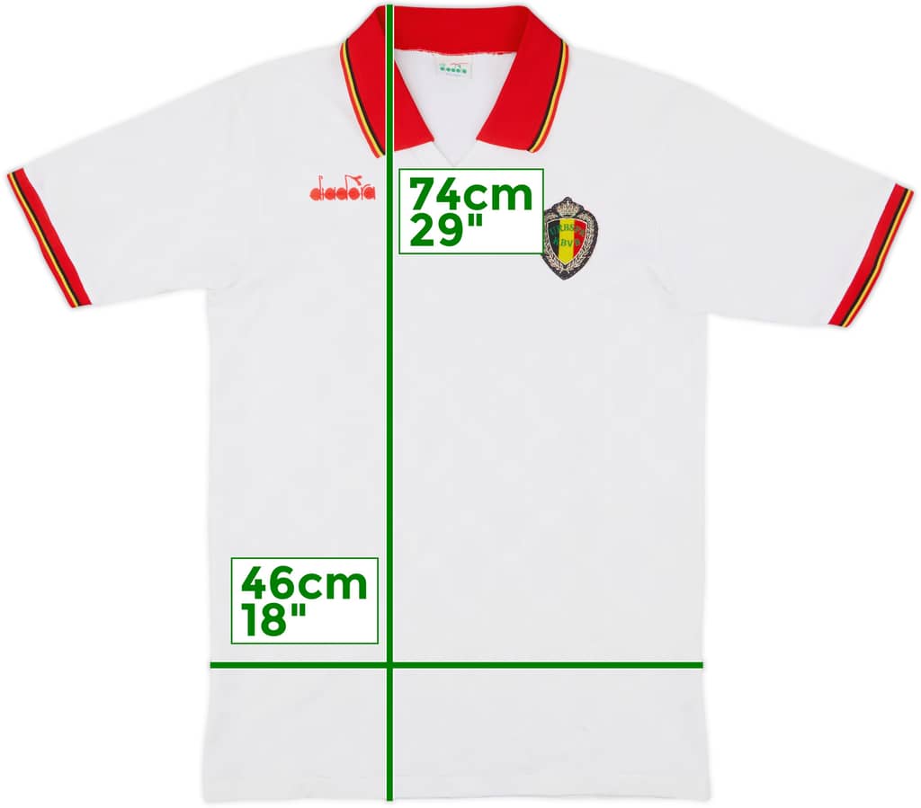 1992-94 Belgium Away Shirt - 9/10 - (L)