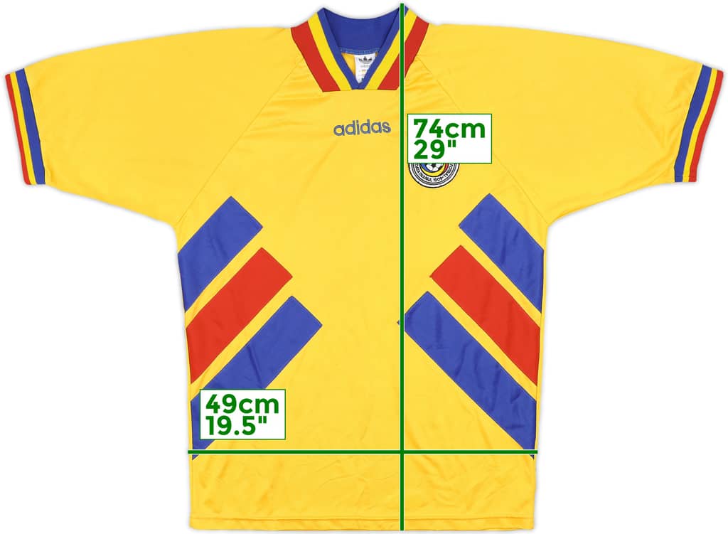 1994-96 Romania Home Shirt - 8/10 - (M)