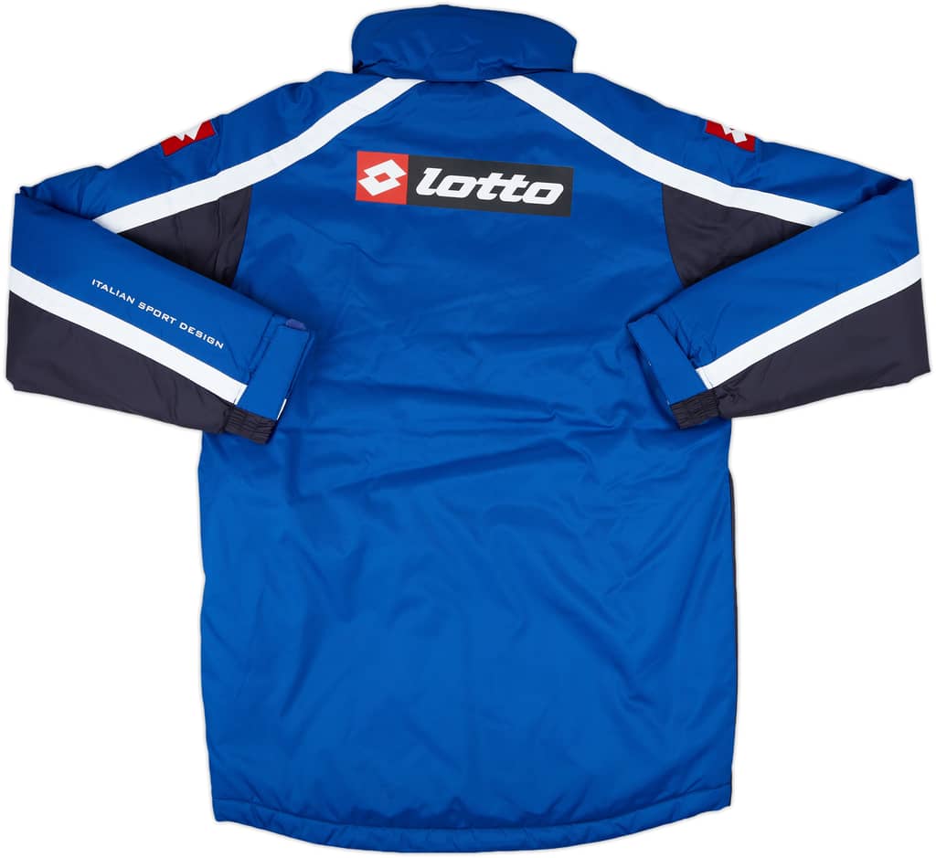 2009-10 Deportivo de La Coruna Lotto Padded Bench Coat (S)