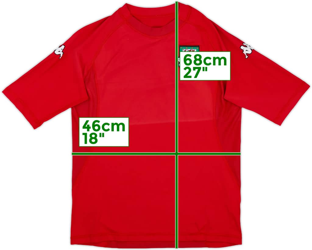 2000-01 Wales Home Shirt - 7/10 - (L)