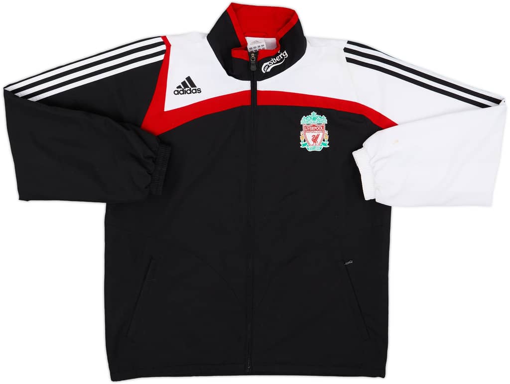 2007-08 Liverpool adidas Track Jacket - 6/10 - (L/XL)