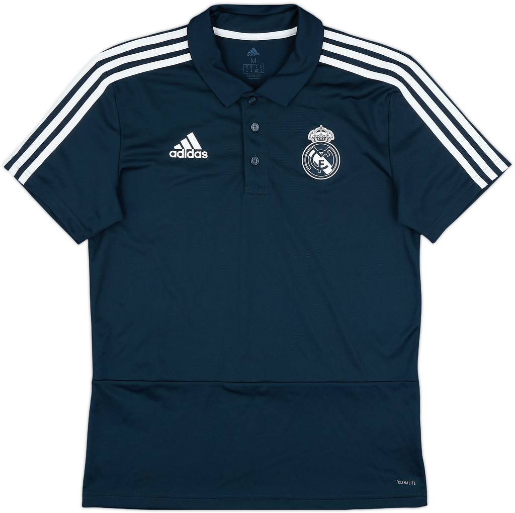 2018-19 Real Madrid adidas Polo Shirt - 8/10 - (M)