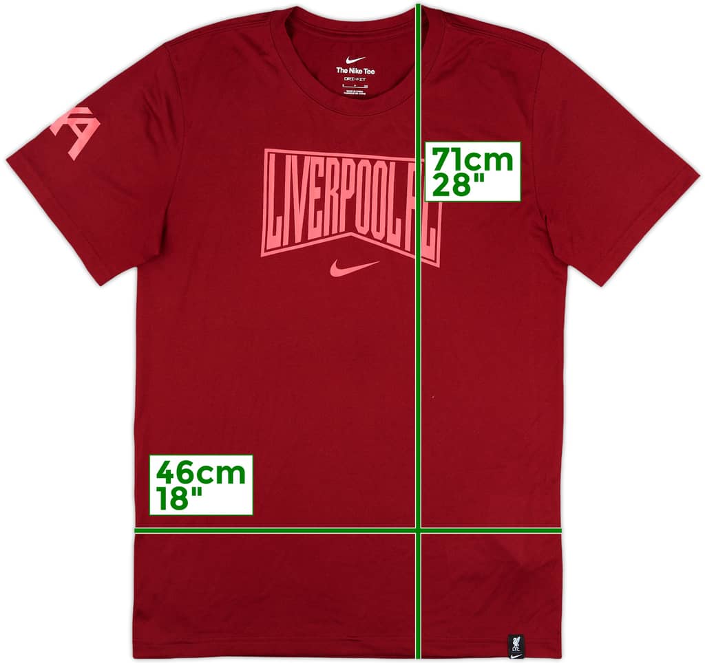 2022-23 Liverpool Nike Graphic Tee - 10/10 - (S)