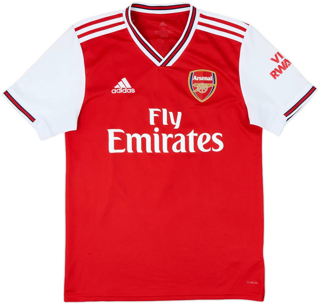 2019-20 Arsenal Home Shirt Aubameyang #14 - 6/10 - (S)