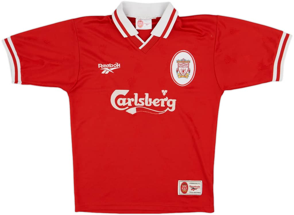 1996-98 Liverpool Home Shirt - 4/10 - (S)