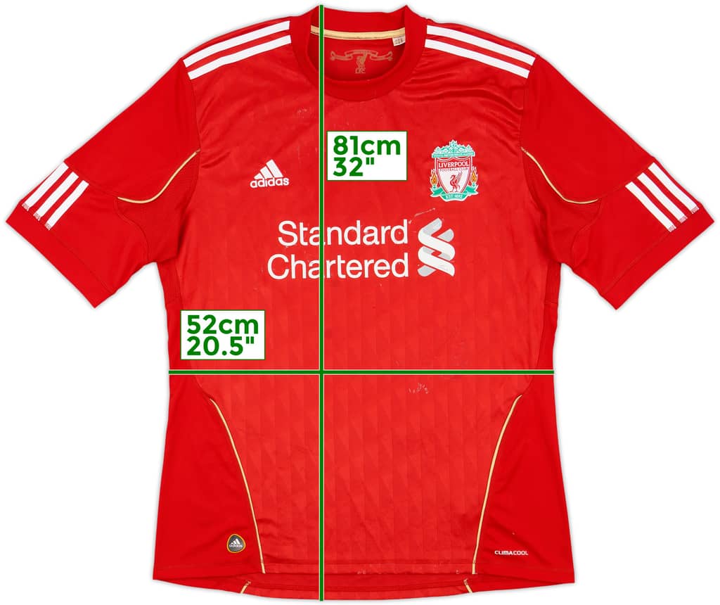2010-12 Liverpool Home Shirt - 5/10 - (L)