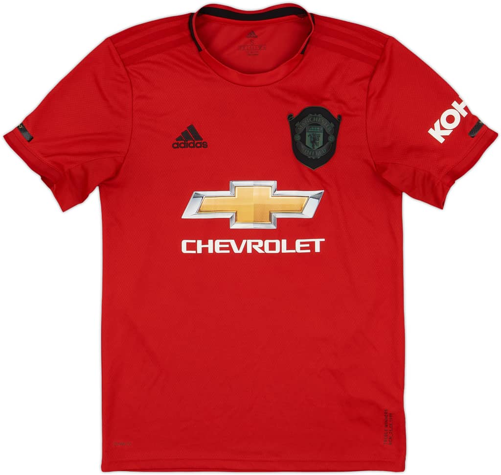 2019-20 Manchester United Home Shirt B.Fernandes #18 - 6/10 - (S)