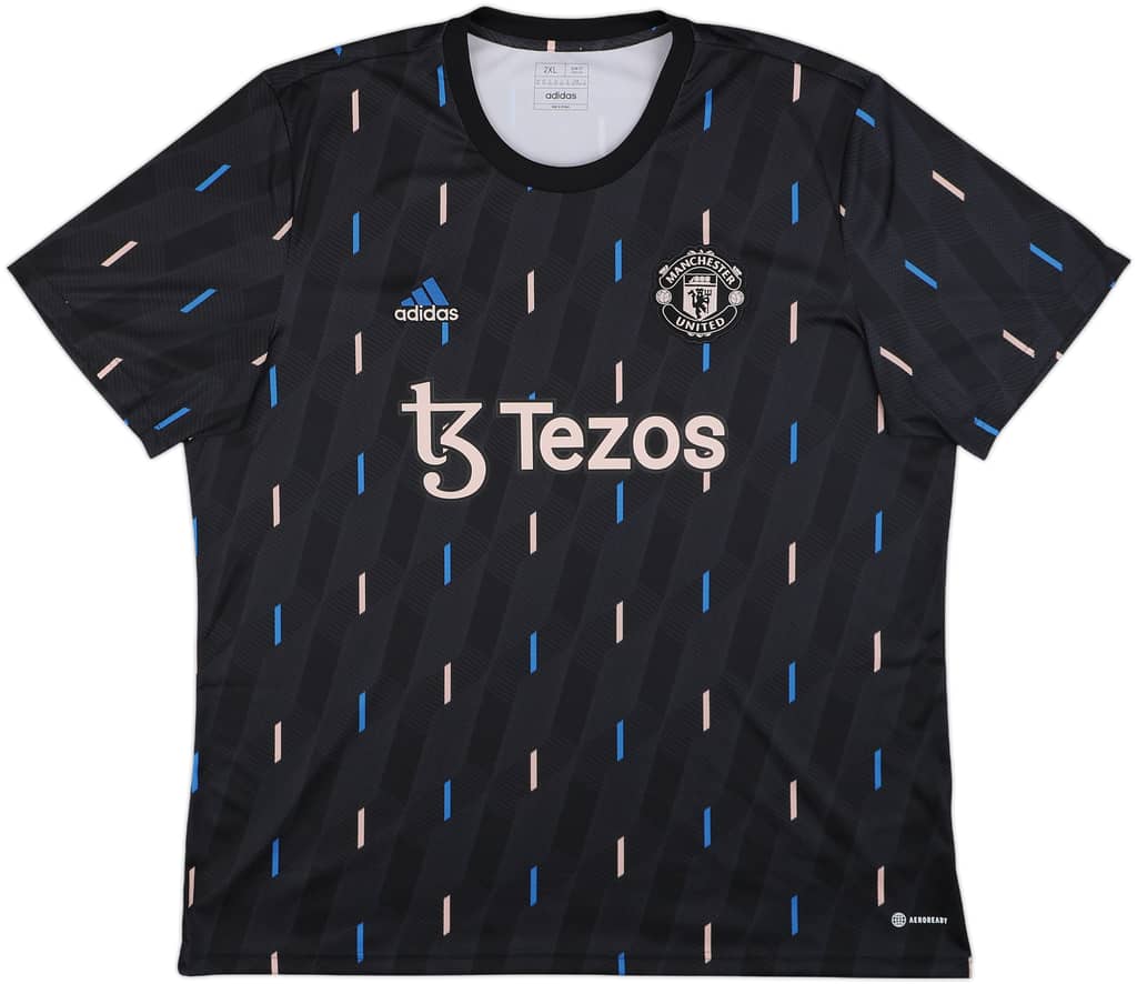 2022-23 Manchester United adidas Training Shirt - 10/10 - (XXL)