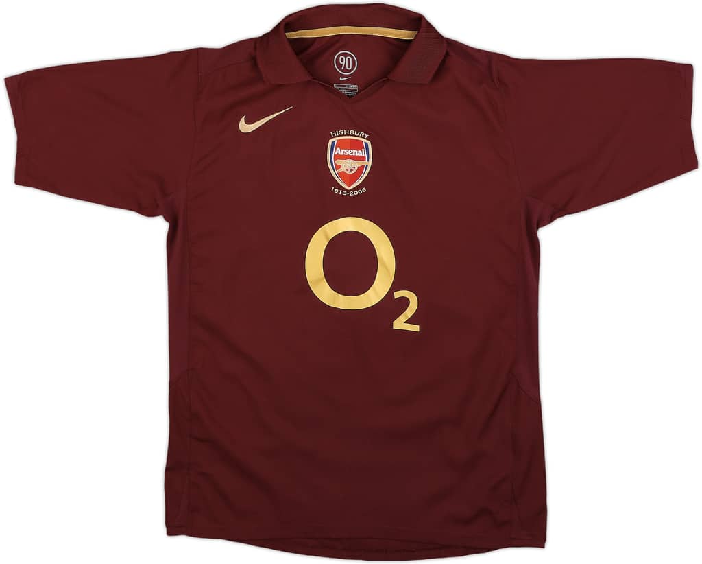 2005-06 Arsenal Home Shirt - 9/10 - (L.Boys)