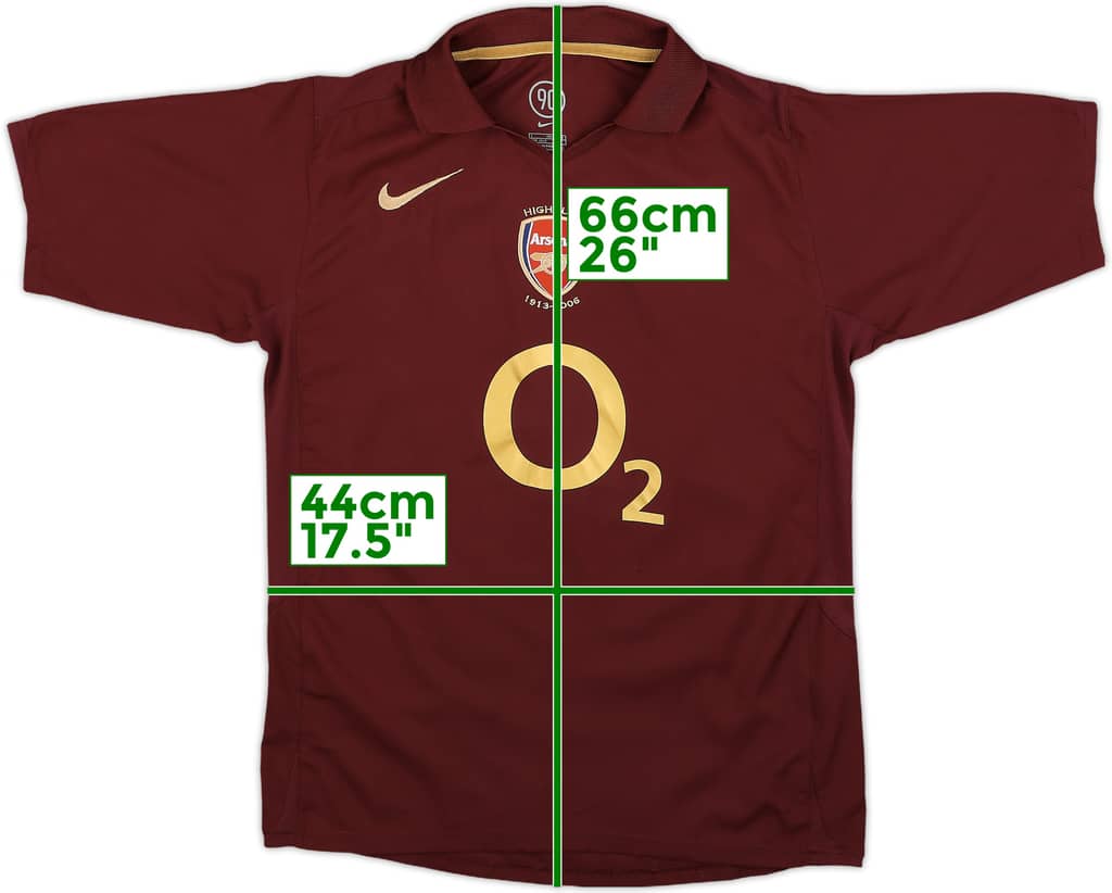 2005-06 Arsenal Home Shirt - 9/10 - (L.Boys)