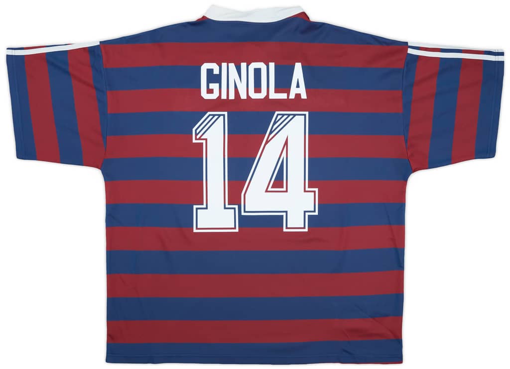 1995-96 Newcastle Away Shirt Ginola #14 - 8/10 - (XXL)