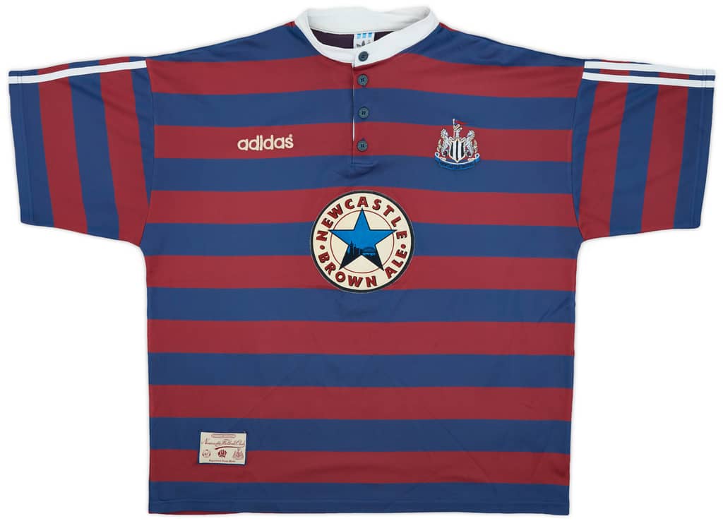 1995-96 Newcastle Away Shirt Ginola #14 - 8/10 - (XXL)