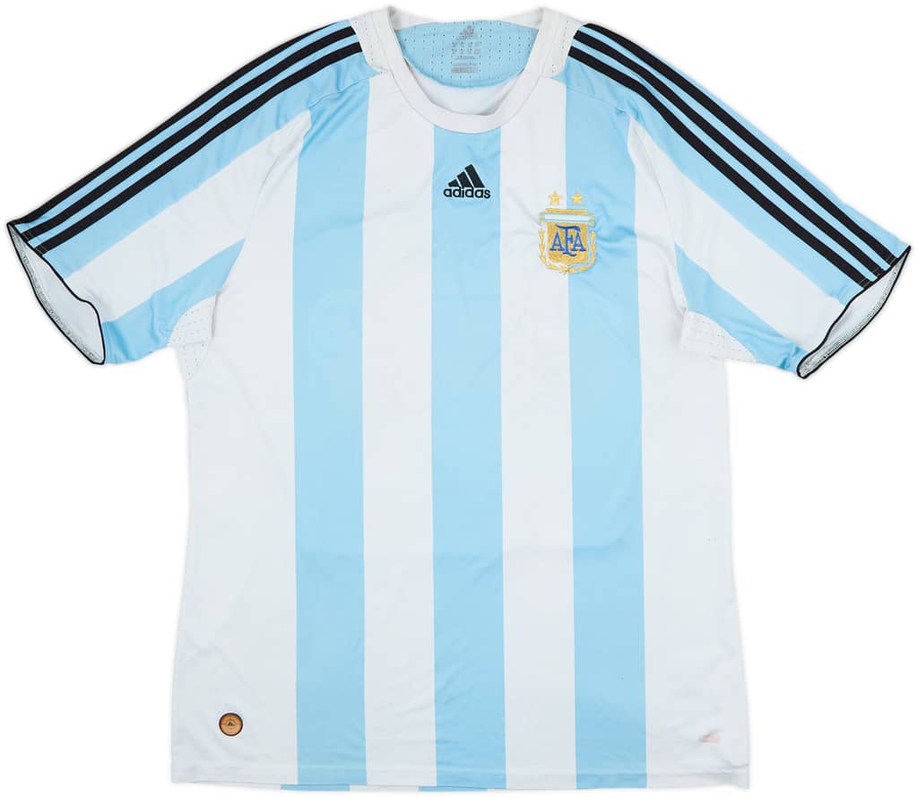 2007-09 Argentina Home Shirt - 4/10 - (3XL)