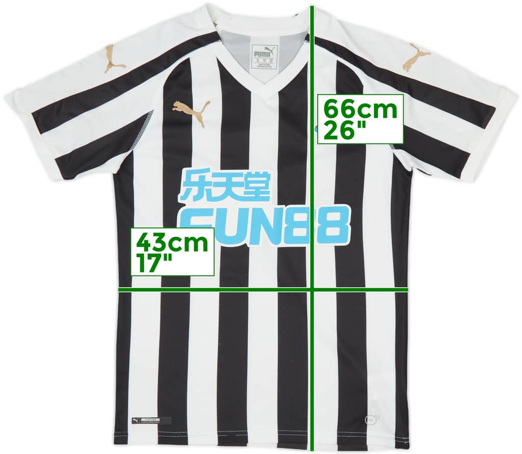 2018-19 Newcastle Home Shirt - 7/10 - (XS)