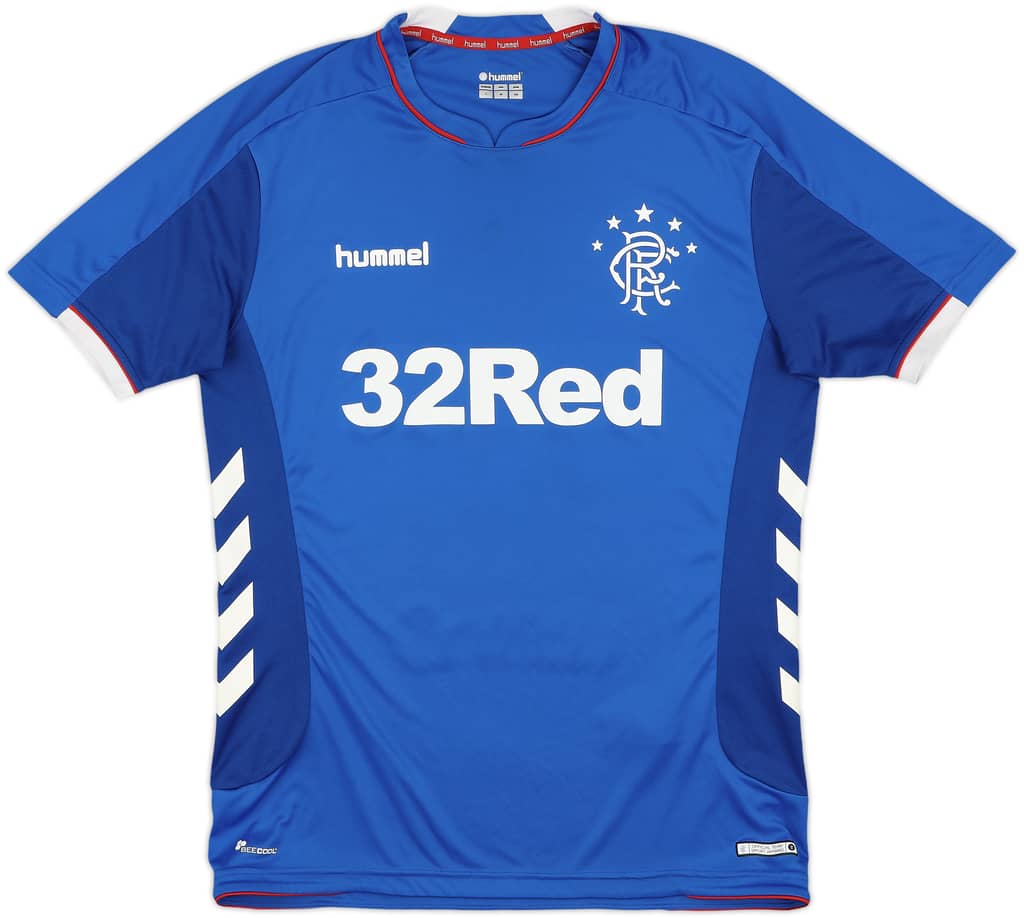 2018-19 Rangers Home Shirt - 10/10 - (L)