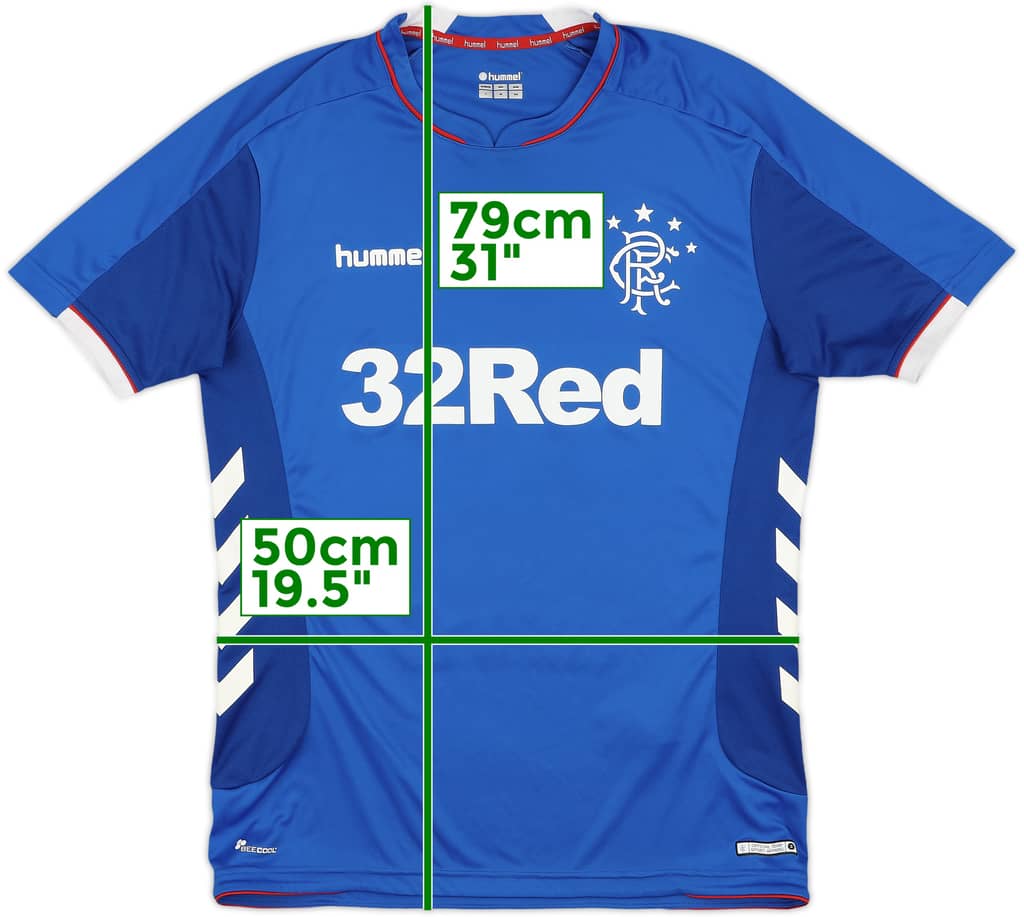 2018-19 Rangers Home Shirt - 10/10 - (L)
