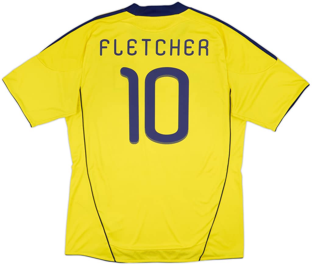 2010-11 Scotland Away Shirt Fletcher #10 - 8/10 - (S)