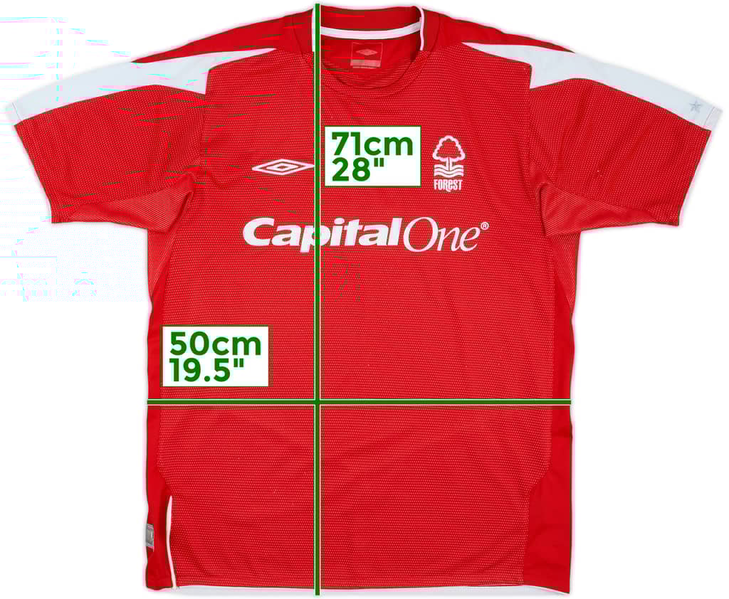 2004-06 Nottingham Forest Home Shirt - 6/10 - (M)