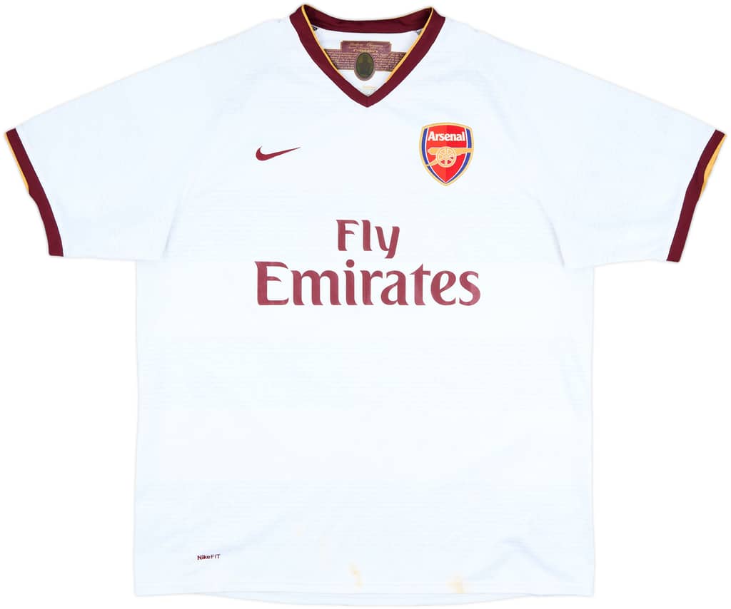 2007-08 Arsenal Away Shirt - 5/10 - (XL)