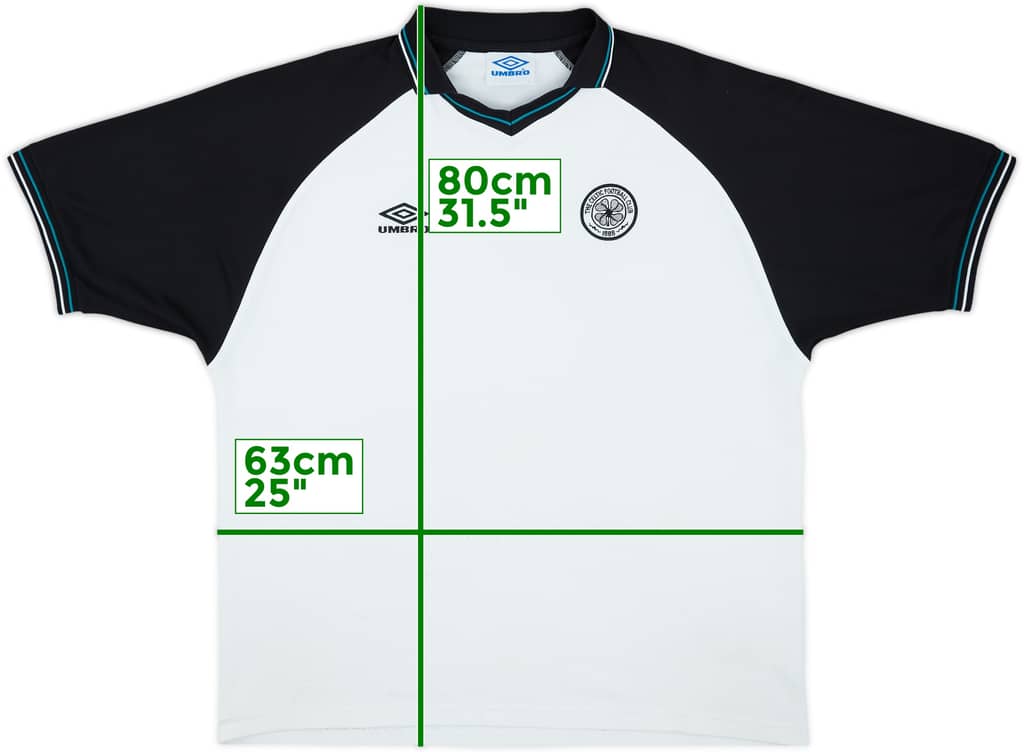 2001-02 Celtic Umbro Training Shirt - 5/10 - (XL)