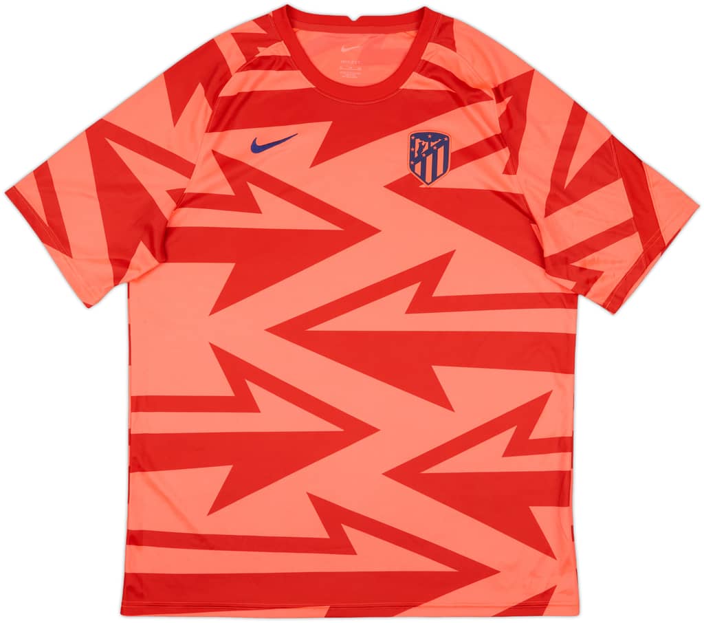 2021-22 Atletico Madrid Nike Training Shirt - 8/10 - (XL)