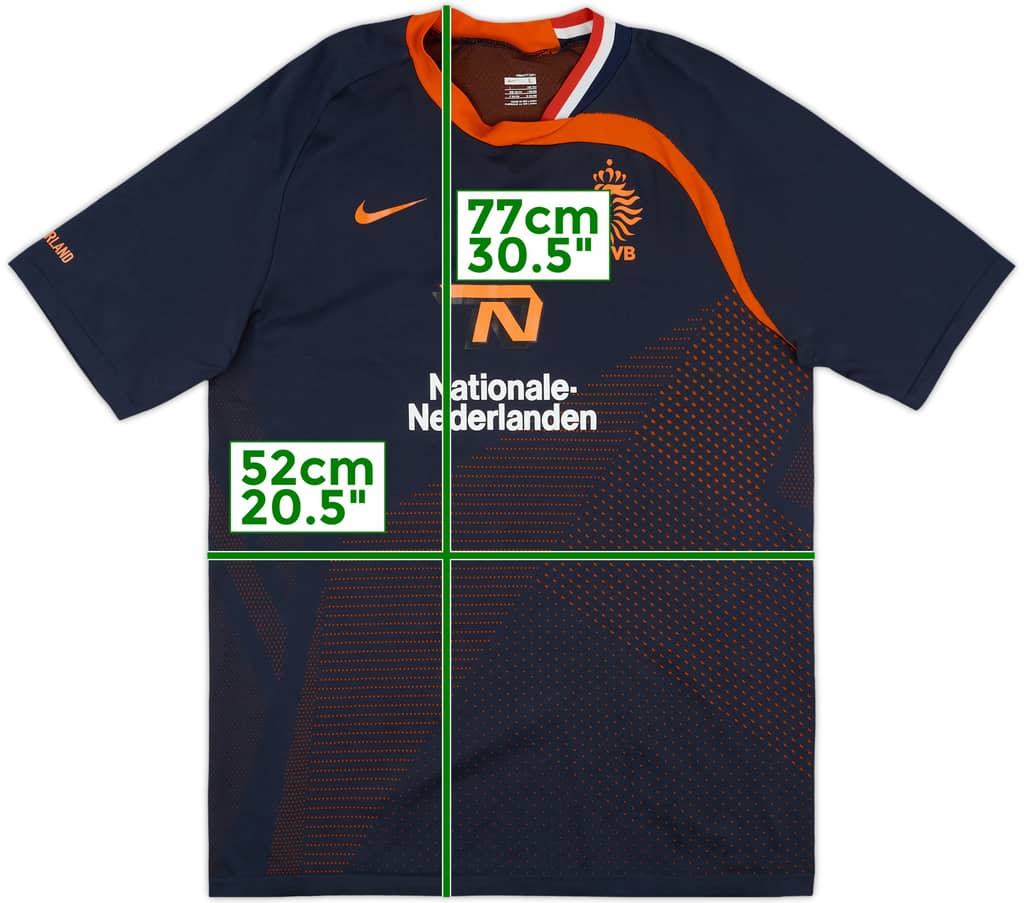 2008-09 Netherlands Player Issue Nike Training Shirt - 7/10 - (L)