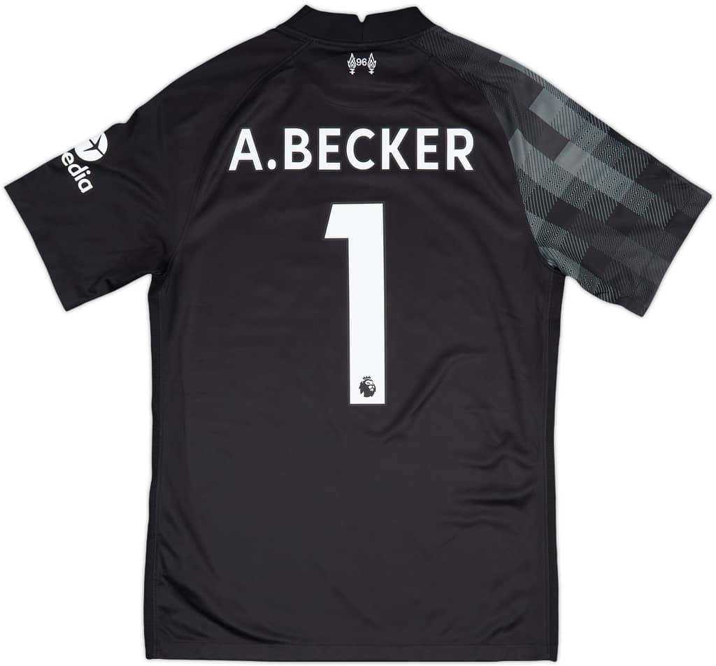 2021-22 Liverpool GK Shirt A.Becker #1 - 10/10 - (S)