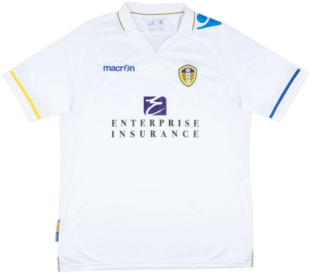 2011-12 Leeds United Home Shirt - 8/10 - (XXL)
