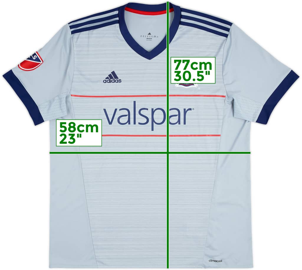 2018 Chicago Fire Away Shirt - 9/10 - (XL)