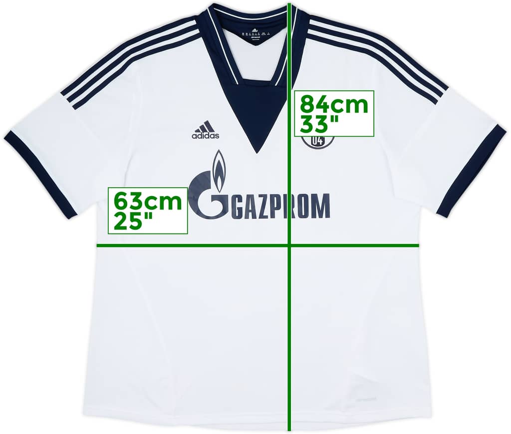 2013-15 Schalke Away Shirt - 8/10 - (XXL)