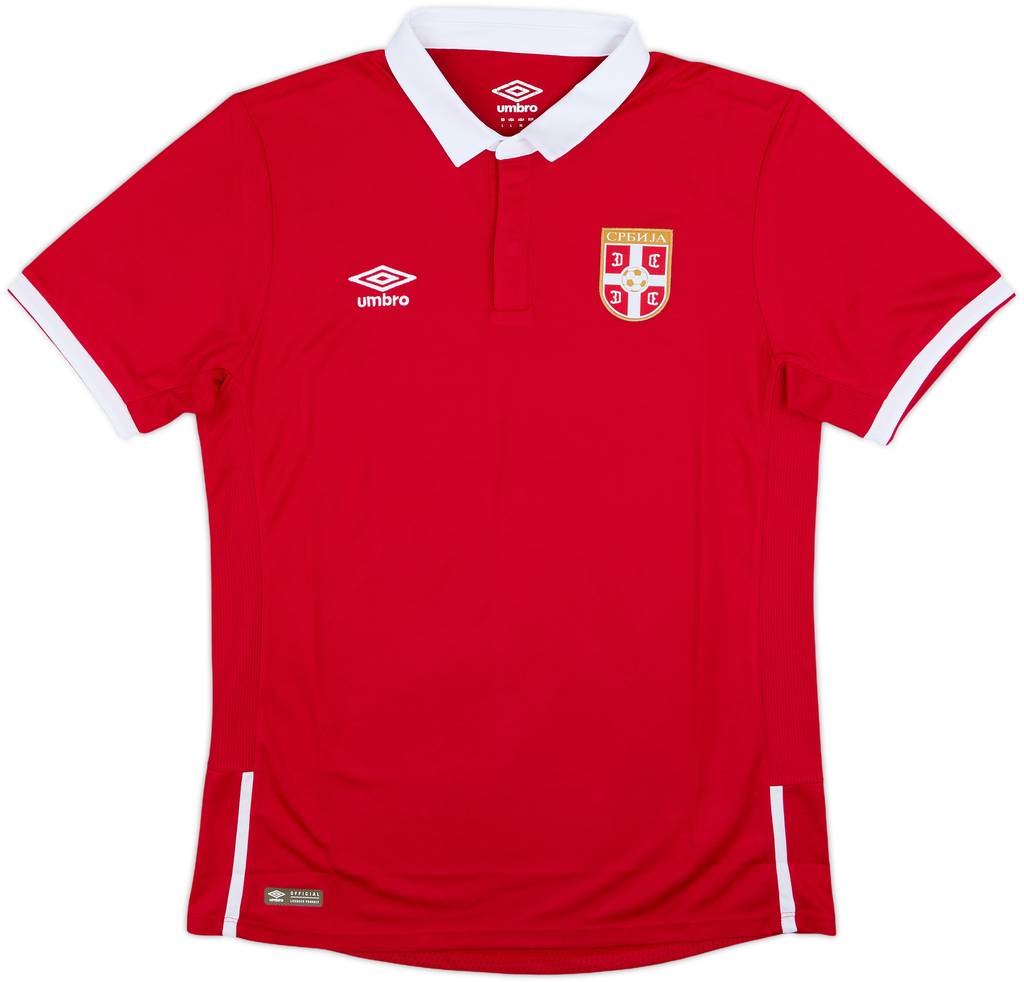 2016-17 Serbia Home Shirt - 8/10 - (L)