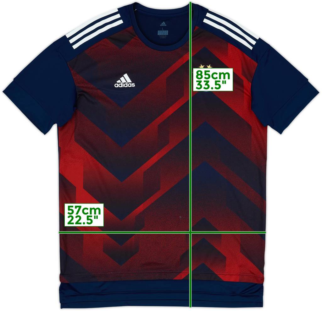 2017-18 Bayern Munich adidas Training Shirt - 8/10 - (L)