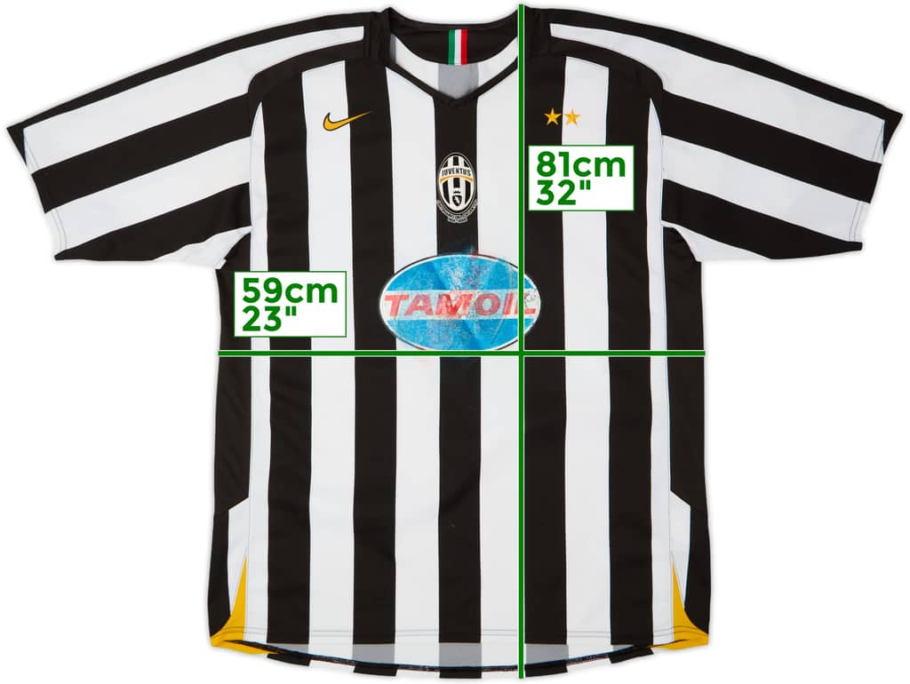 2005-06 Juventus Home Shirt - 4/10 - (XL)