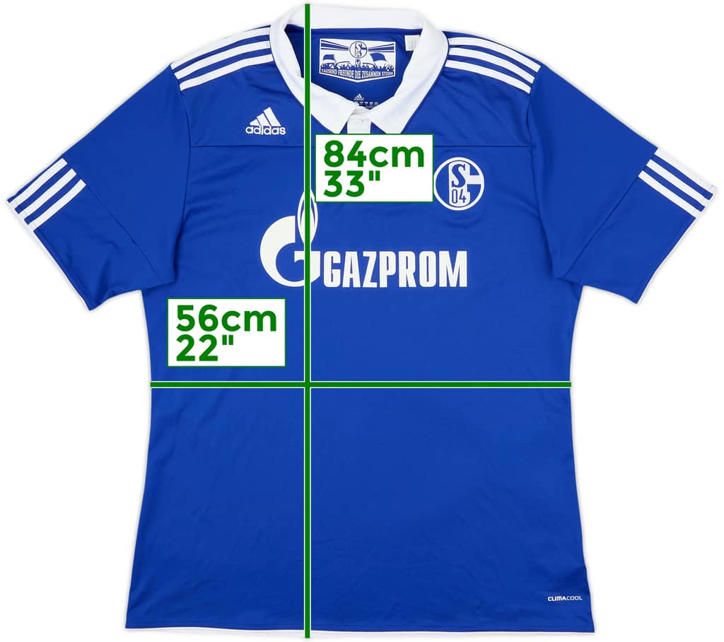 2012-14 Schalke Home Shirt - 7/10 - (XL)