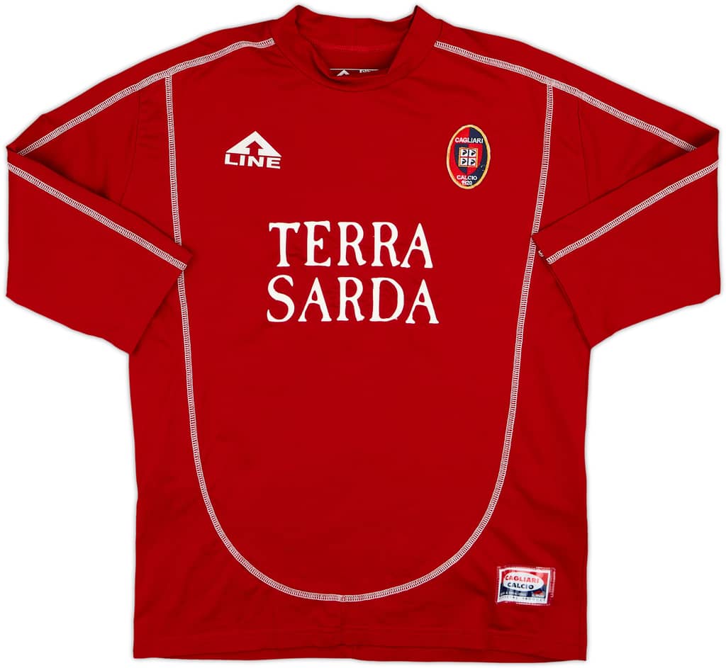 Camiseta A-Line de entrenamiento del Cagliari 2003-04 - 8/10 - (L)