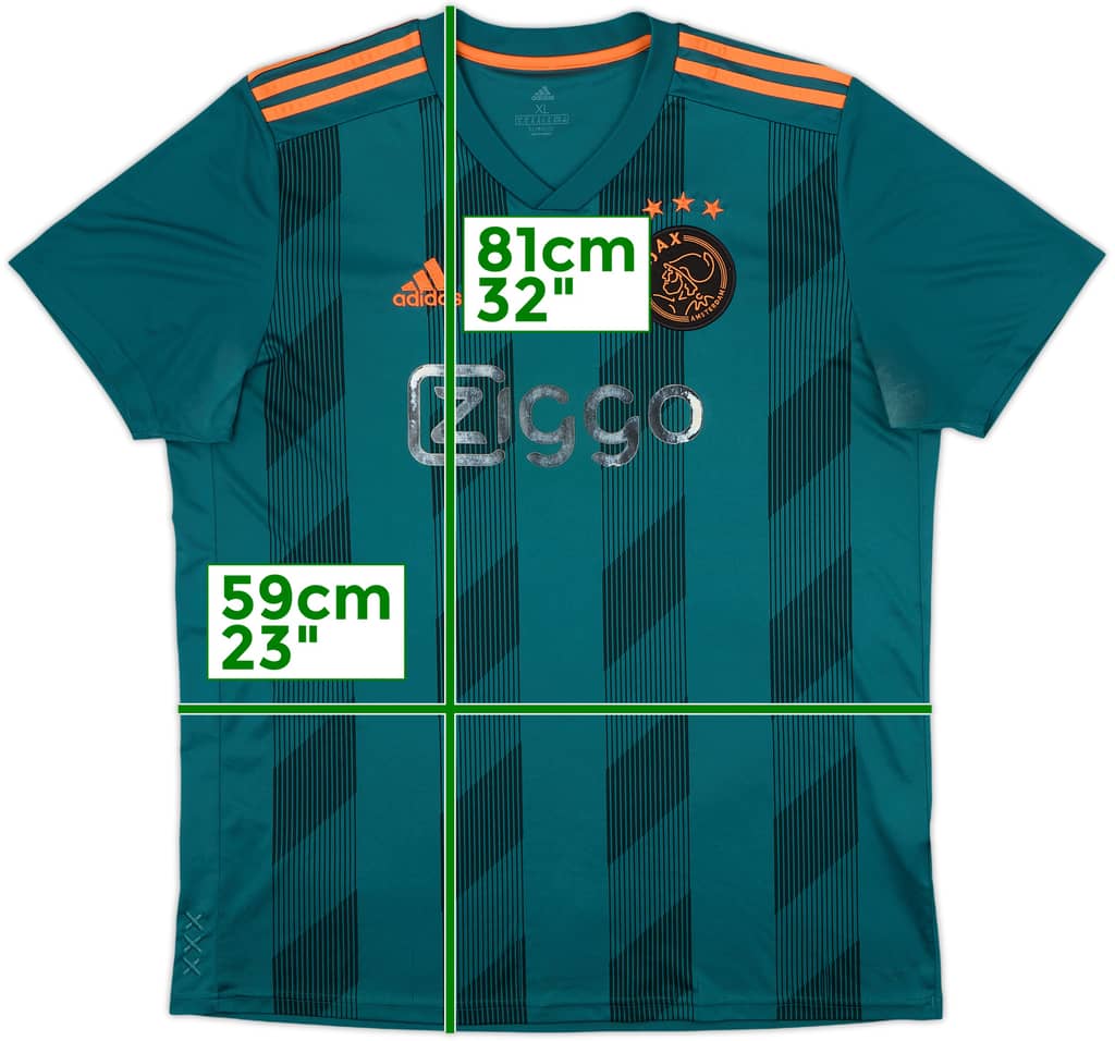 Camiseta de visitante del Ajax 2019-20 - 4/10 - (XL)