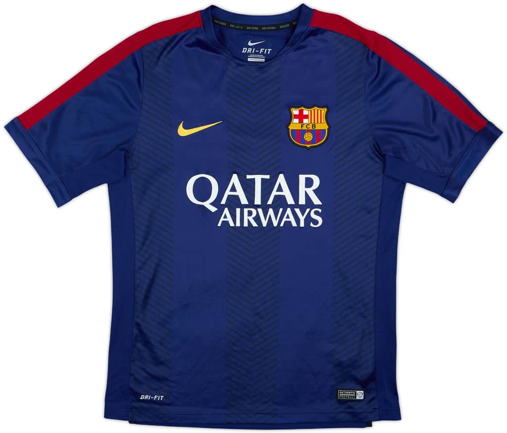 2014-15 Barcelona Nike Training Shirt - 9/10 - (M)
