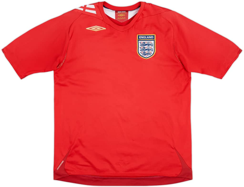 2006-08 England Away Shirt - 5/10 - (L)